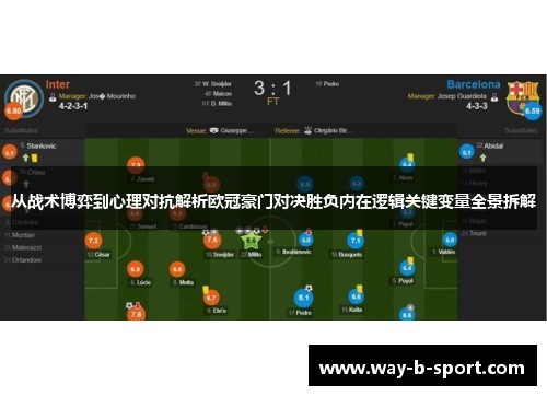 从战术博弈到心理对抗解析欧冠豪门对决胜负内在逻辑关键变量全景拆解